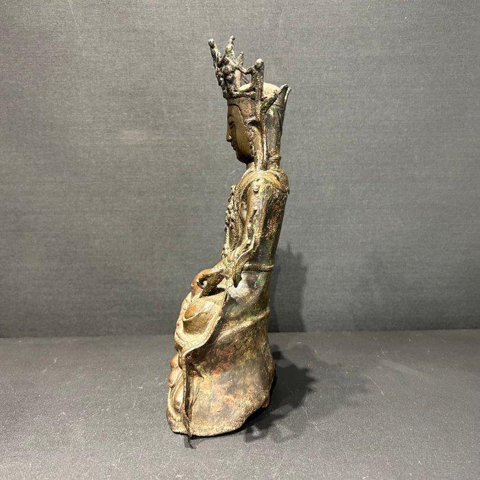 Brons Ming Boeddha - Bronze - Chine - Dynastie Ming, Antiek en Kunst, Antiek | Overige Antiek