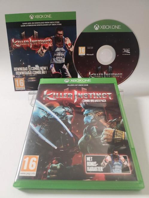 Killer Instinct Combo Breaker Pack Xbox One, Games en Spelcomputers, Games | Xbox One, Zo goed als nieuw, Ophalen of Verzenden