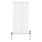 Traditionele 2-kolomsradiator - 1500 x 562 mm - Wit, Doe-het-zelf en Bouw, Verzenden, Nieuw