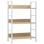 vidaXL Boekenkast 3 schappen 60x27,6x90,5 cm bewerkt hout, Huis en Inrichting, Kasten | Boekenkasten, Verzenden, Nieuw