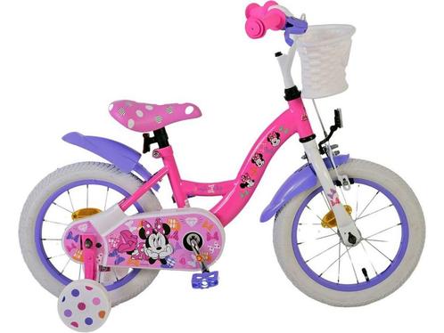 Disney Minnie Cutest Ever! Kinderfiets - Meisjes - 14 inch -, Huis en Inrichting, Woonaccessoires | Overige, Zo goed als nieuw