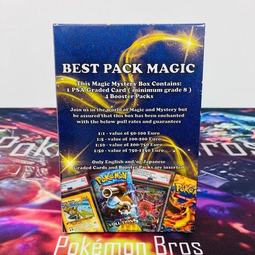 Pokémon Box - Magic Mystery - Best Pack Magic Mystery Box 1, Hobby en Vrije tijd, Verzamelkaartspellen | Pokémon