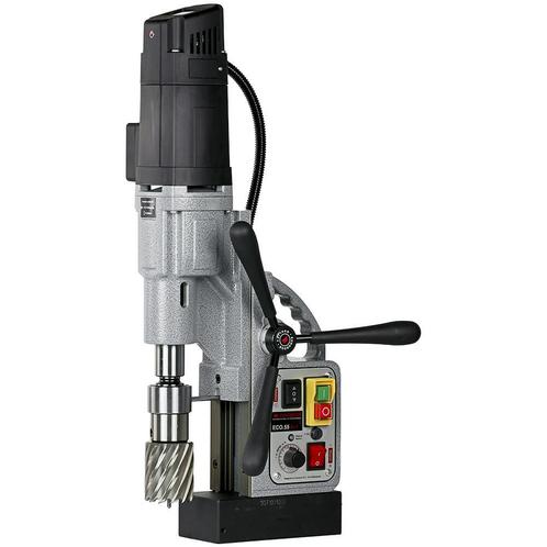 Euroboor ECO.55S+/T magneetboormachine + gratis kernborenset, Doe-het-zelf en Bouw, Gereedschap | Boormachines, Ophalen of Verzenden