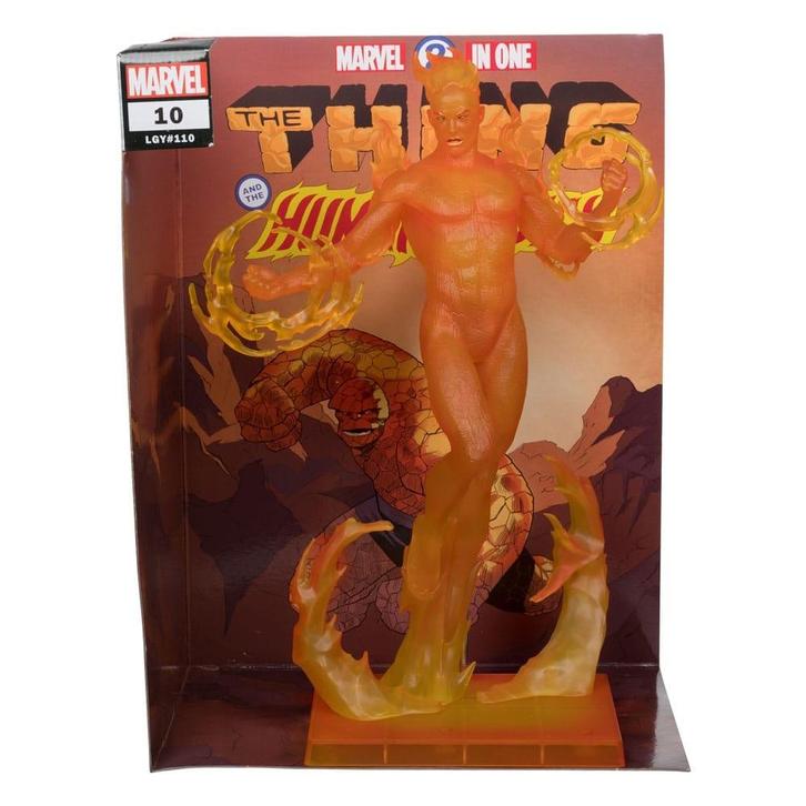 Marvel Collection PVC Statue 1/6 Human Torch (Marvel 2 in 1, Collections, Cinéma & Télévision, Enlèvement ou Envoi