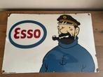 Plaque Emaillée Haddock pour Esso 1972 - Émailleries, Nieuw