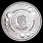 Ghana. 5 Cedis 2022 Serie Aliens 1 Troy Ounce 1 Oz (.999)
