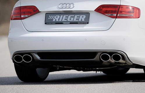 Rieger Einddemper Audi A4 4-cilinder Ø55mm verbinding 2.0L, Auto-onderdelen, Uitlaatsystemen, Ophalen of Verzenden