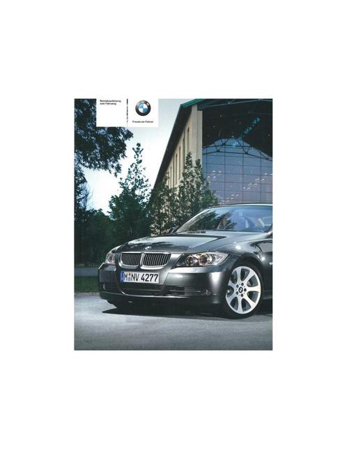 2007 BMW 3 SERIE INSTRUCTIEBOEKJE DUITS, Autos : Divers, Modes d'emploi & Notices d'utilisation, Enlèvement ou Envoi