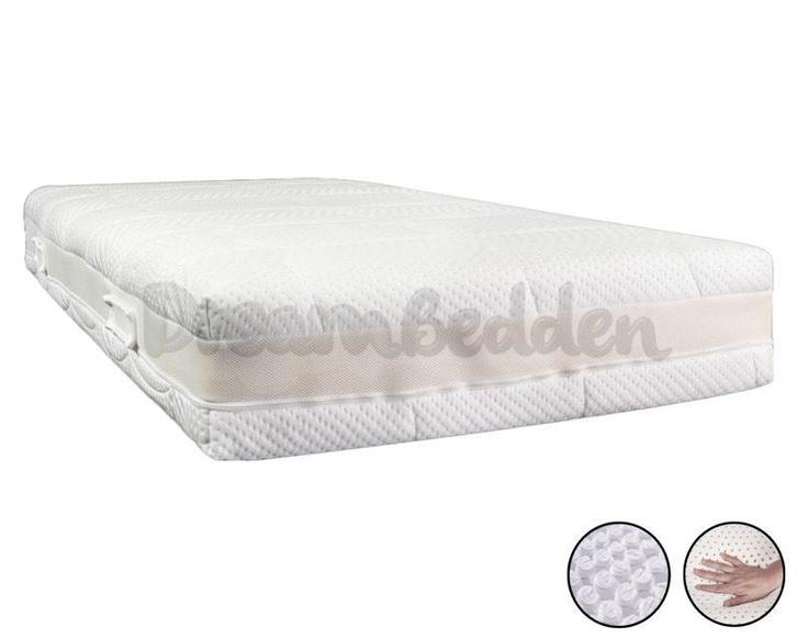 Tencel 3000 Matras Latex - 130 x 200, Huis en Inrichting, Slaapkamer | Matrassen en Bedbodems