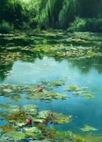 Emre Kinali - Beautiful lagoon, Antiek en Kunst, Kunst | Schilderijen | Modern