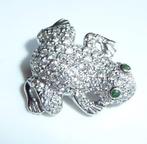 Broche - 18 karaat Witgoud -  1.16ct. tw. Diamant