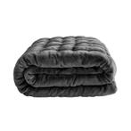 Lazy all-in-one dekbed Pom Pom Fur - Antraciet - 2-persoons, Huis en Inrichting, Verzenden, Nieuw, Grijs