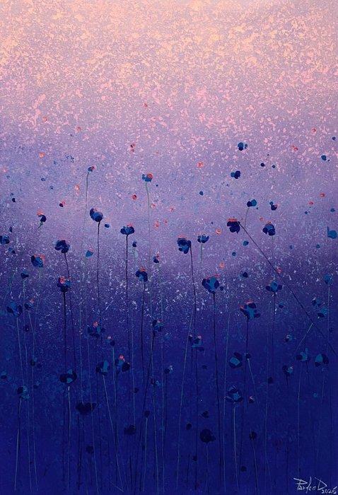 Parfen.D XL - NO RESERVE Violet Afterglow, Antiek en Kunst, Kunst | Designobjecten