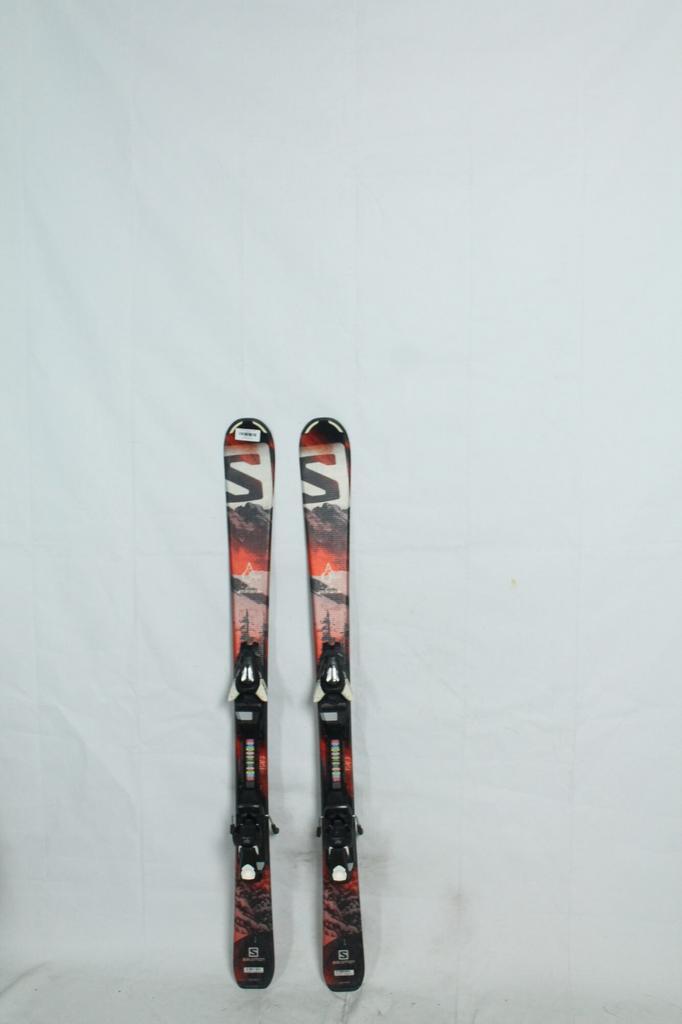 Refurbished - Ski - Salomon Q max jr - 120, Sport en Fitness, Skiën en Langlaufen, Ski, 100 tot 140 cm, Gebruikt, Salomon, Ski's