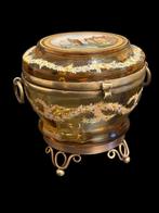 Doos (2) - Glas - Bonbonnières, Antiek en Kunst