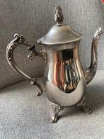 Koffie- en theeservies (4) - Metaal - Oud koffie- en, Antiek en Kunst