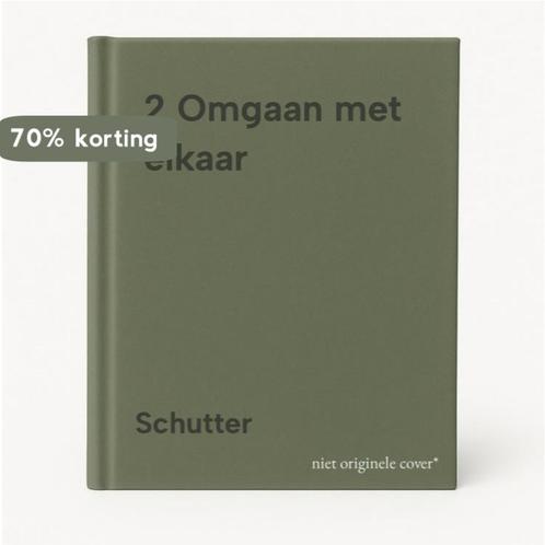 2 Omgaan met elkaar 9789003610720 Schutter, Boeken, Schoolboeken, Gelezen, Verzenden