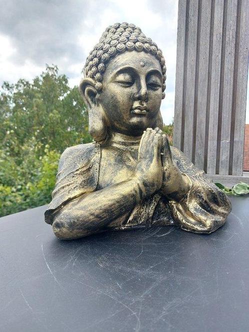 Statue, garden statue Boeddha - 40 cm - polystérol, Antiek en Kunst, Curiosa en Brocante