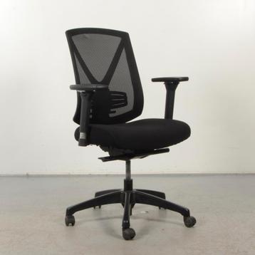 Bureaustoel Frontseat - Zwart - Mesh rugleuning, Ophalen of Verzenden