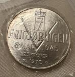 Noorwegen. Olav V. 25 Kroner 1970 / 25th Anniversary of, Gestempeld