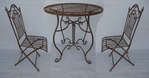 Ensemble de meubles de jardin (3) - Fonte, Antiek en Kunst, Curiosa en Brocante