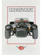 1989 DONKERVOORT S8A BROCHURE ITALIAANS, Nieuw