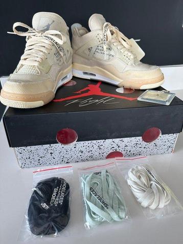 Air Jordan - Air Jordan 4, Retro Off-White Sail WMNS -, Kleding | Heren, Schoenen, Nieuw
