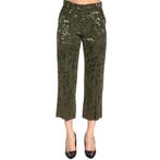 Pinko • groene pantalon motief • 38 (IT44), Verzenden