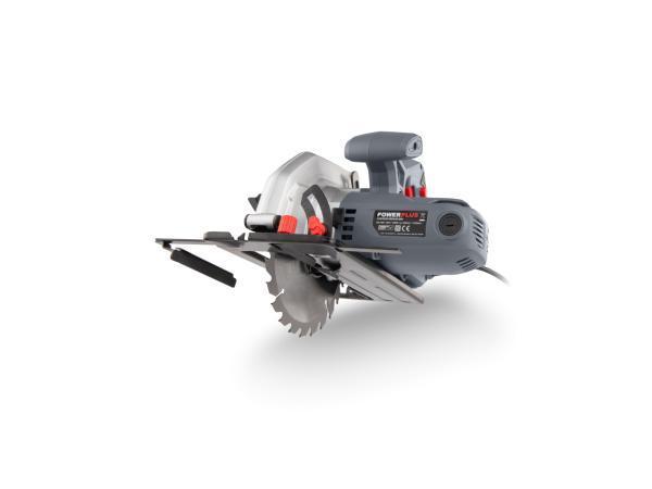 Veiling - Powerplus cirkelzaag 1200W ø185mm, Doe-het-zelf en Bouw, Gereedschap | Zaagmachines, Nieuw