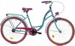 Meisjesfiets - 26 inch - stadsfiets - lichtblauw roze, Fietsen en Brommers, Ophalen of Verzenden, Nieuw