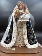 Zusters Clarissen - Beeld, Salve Regina - 33 cm - Glas,, Antiek en Kunst