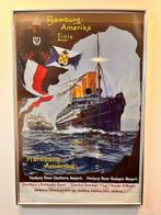Hamburg America Line - Vintage Poster: Hamburg-Amerika Linie