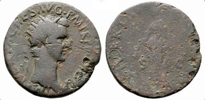 Romeinse Rijk. Nerva (96-98 n.Chr.). As Rome - Libertas, Postzegels en Munten, Munten | Europa | Niet-Euromunten