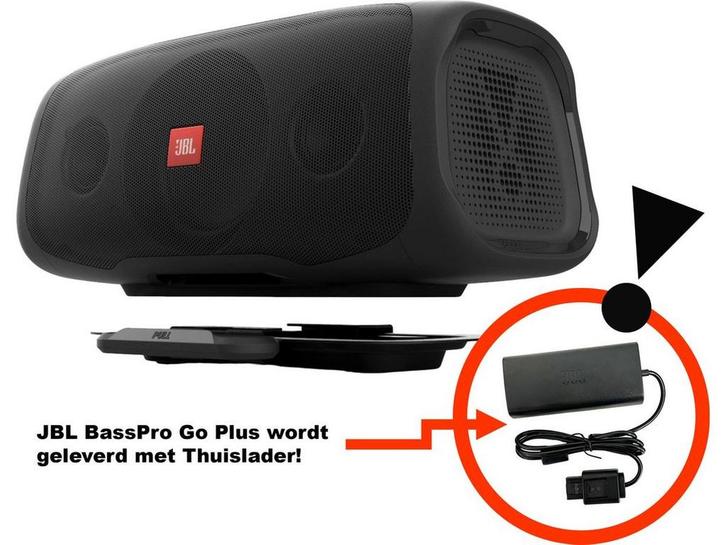 JBL BassPro Go Plus - 2 in 1 Subwoofer - Bluetooth speaker, Huis en Inrichting, Woonaccessoires | Overige, Zo goed als nieuw, Verzenden
