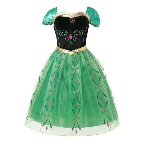 Prinsessenjurk - Anna jurk - Kleedje, Kinderen en Baby's, Carnavalskleding en Verkleedspullen, Verzenden