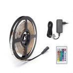 RGB LED Strip 3Mtr IP65 5050/30 12V Complete set Euro, Verzenden, Nieuw