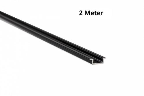 LED Profiel 2 meter - Inbouw 7mm DESIGN Z - ZWART, Doe-het-zelf en Bouw, Metalen, Verzenden