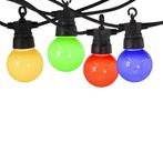 AANBIEDING Feestverlichting zwarte prikkabel 5 Meter Incl, Tuin en Terras, Buitenverlichting, Verzenden, Nieuw, Netvoeding