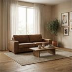 Leren bank Enjoy - 3 zits, Huis en Inrichting, Zetels | Zetels, Nieuw, Ophalen of Verzenden, Modern, 200 tot 250 cm