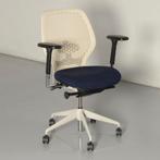 Orangebox ARA-EBA bureaustoel, blauw / wit, 3D armleggers, Nieuw, Ophalen of Verzenden