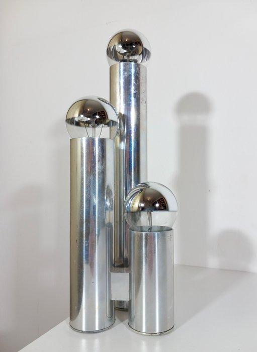 Gaetano Sciolari - Tafellamp - Aluminium - de jaren 60, Antiek en Kunst, Antiek | Verlichting