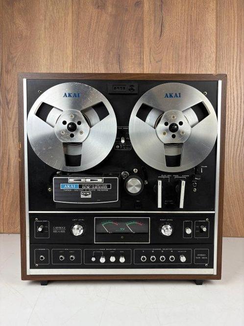 Akai - GX-1820D & 8-tracks Reel-to-reel deck 18 cm, Audio, Tv en Foto, Radio's