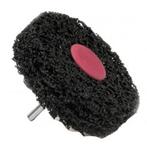 Tivoly brosse coupe nylon rouge, tige 6 mm,decapage bois ø65