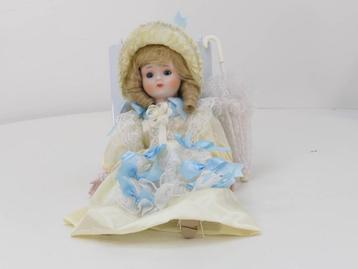 Vintage porseleinen pop 48 cm #4579 beschikbaar voor biedingen