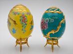Fabergé ei - 2 House of Fabergé Eggs - Porselein, Antiek en Kunst