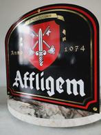 Affligem Bier, Emaille Reclamebord - Reclamebord - Emaille