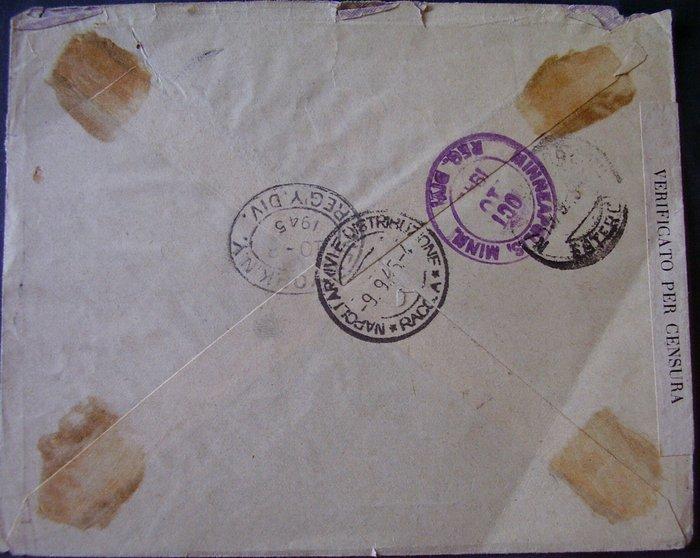 Italië - Je bent mooie brieven, allemaal gereisd., Timbres & Monnaies, Timbres | Europe | Italie