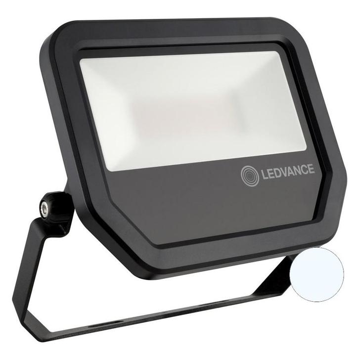 Ledvance 30W LED Bouwlamp 230V Zwart 6500K Koudwit, Doe-het-zelf en Bouw, Bouwverlichting, Nieuw, Ophalen of Verzenden
