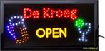 Onze kroeg bar cafe LED bord verlichting lichtbak reclamebor, Huis en Inrichting, Verzenden, Nieuw