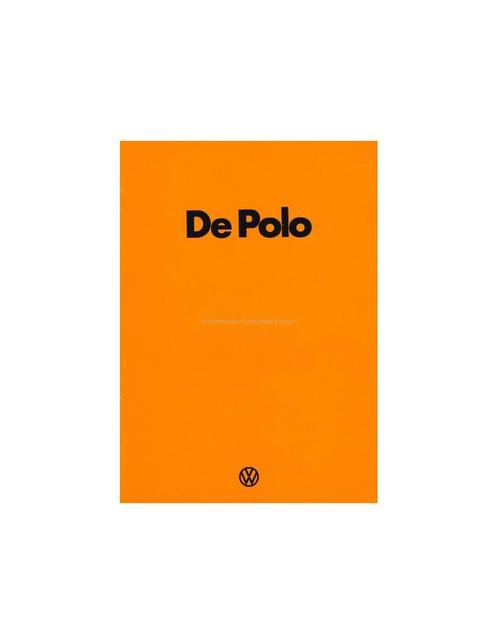 1975 VOLKSWAGEN POLO BROCHURE NEDERLANDS, Boeken, Catalogussen en Folders, Ophalen of Verzenden